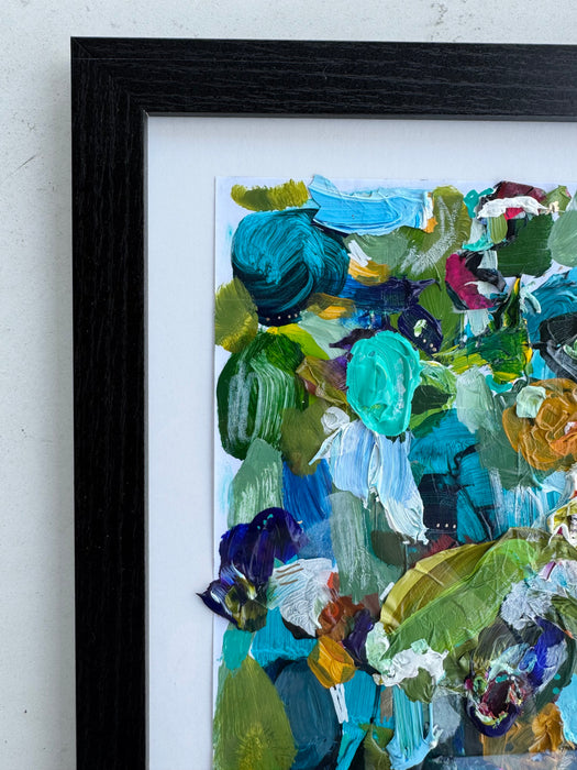 “Evergreen” framed palette