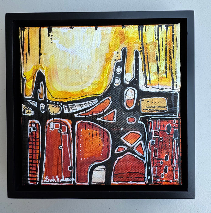 St Johns Bridge- Original Painting by Leah Nadeau