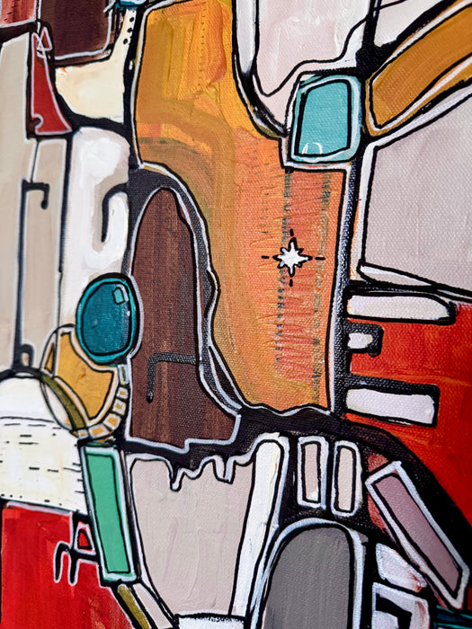 Headliner- Original Painting by Leah Nadeau
