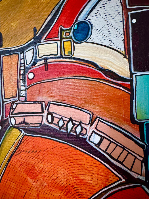 Headliner- Original Painting by Leah Nadeau