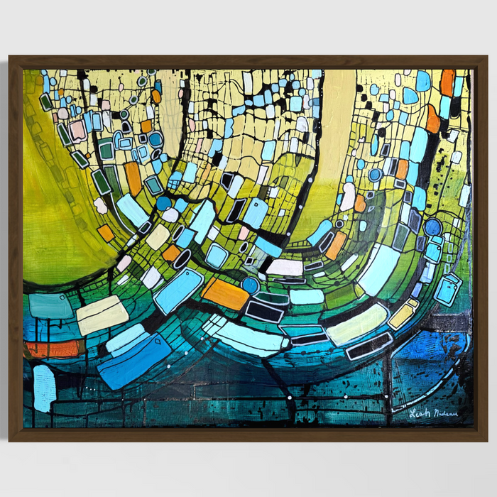 Threads of Resilience- Original Painting by Leah Nadeau