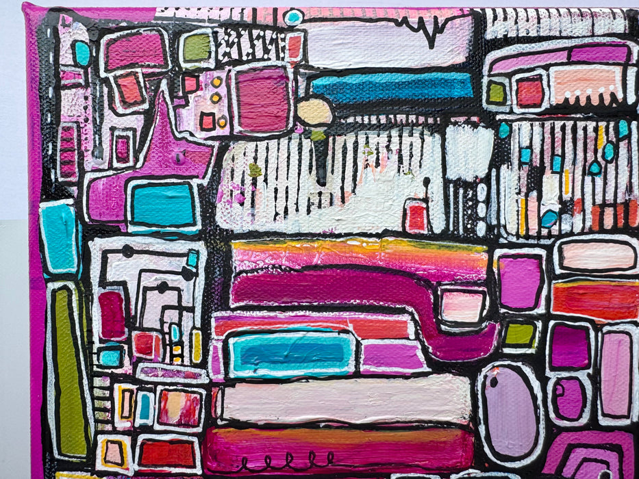 My Aura- Original Painting by Leah Nadeau