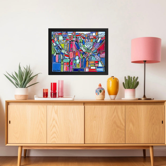 The Shape of Joy- Original Painting by Leah Nadeau