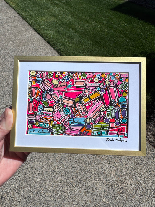Celebration Station- Original Painting by Leah Nadeau
