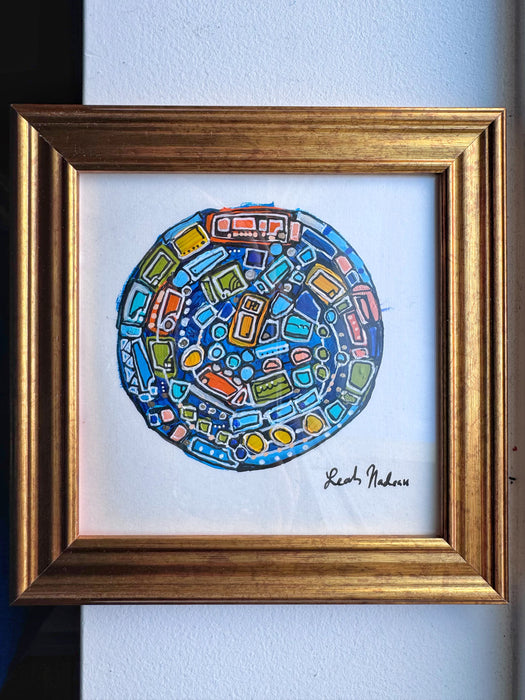 Tiny Universe- Original Painting by Leah Nadeau
