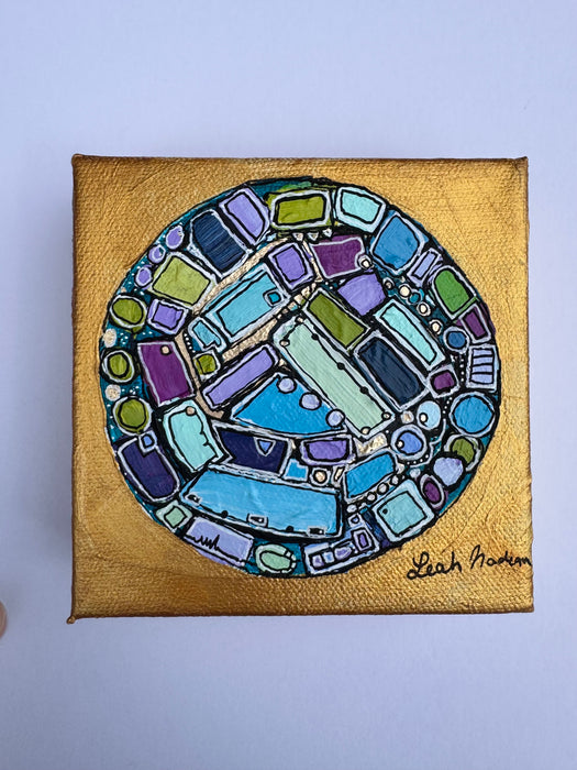 Periwinkle- Original Painting by Leah Nadeau
