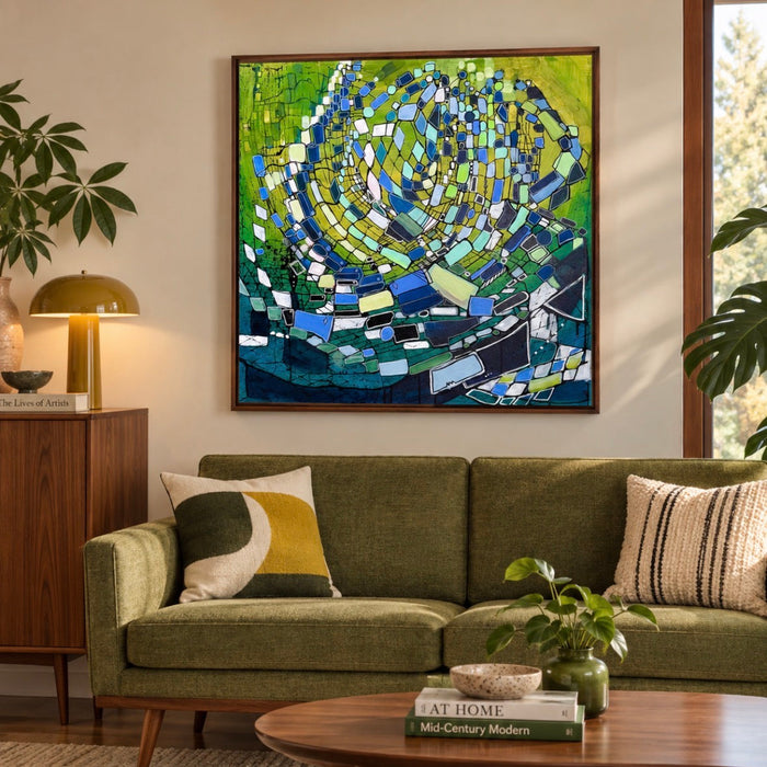 Carousel of Progress- Original Painting by Leah Nadeau
