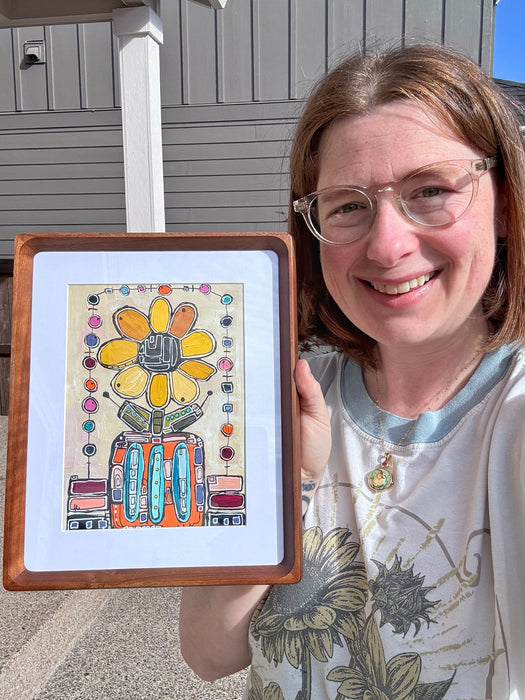 Three Cheers For Joy- Original Painting by Leah Nadeau
