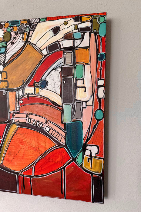 Headliner- Original Painting by Leah Nadeau