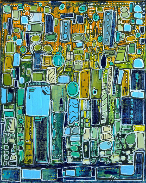 "Energetic Metropolis" Limited Edition Fine Art Print