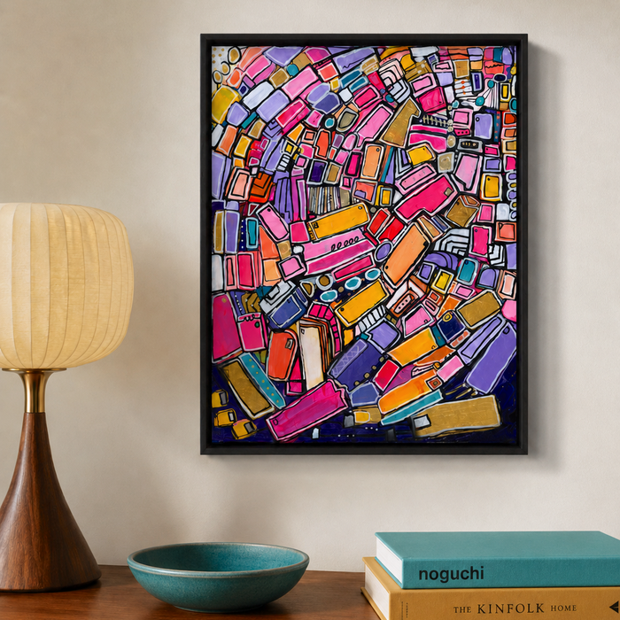 Chaos- Original Painting by Leah Nadeau