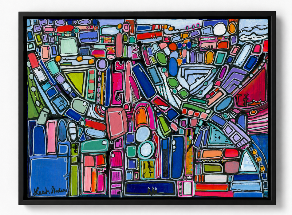 The Shape of Joy – Limited Edition Fine Art Print | Leah Nadeau