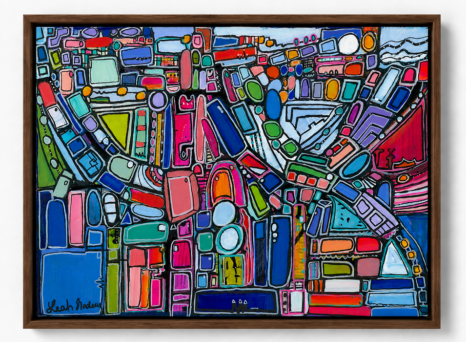 The Shape of Joy – Limited Edition Fine Art Print | Leah Nadeau