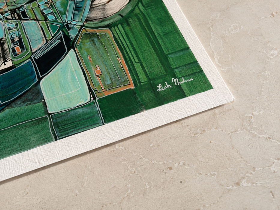 “Evergreen Horizon” Canvas and Paper Print