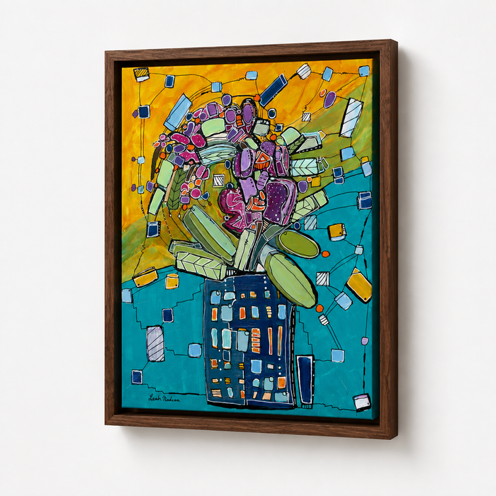 "Mid Mod Orchid" Fine Art Print