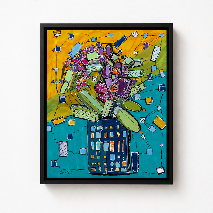 "Mid Mod Orchid" Fine Art Print