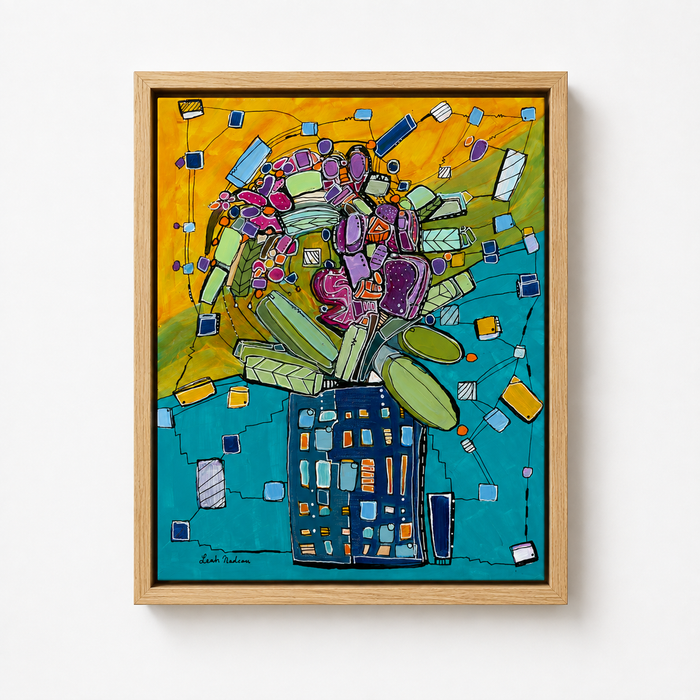 "Mid Mod Orchid" Fine Art Print