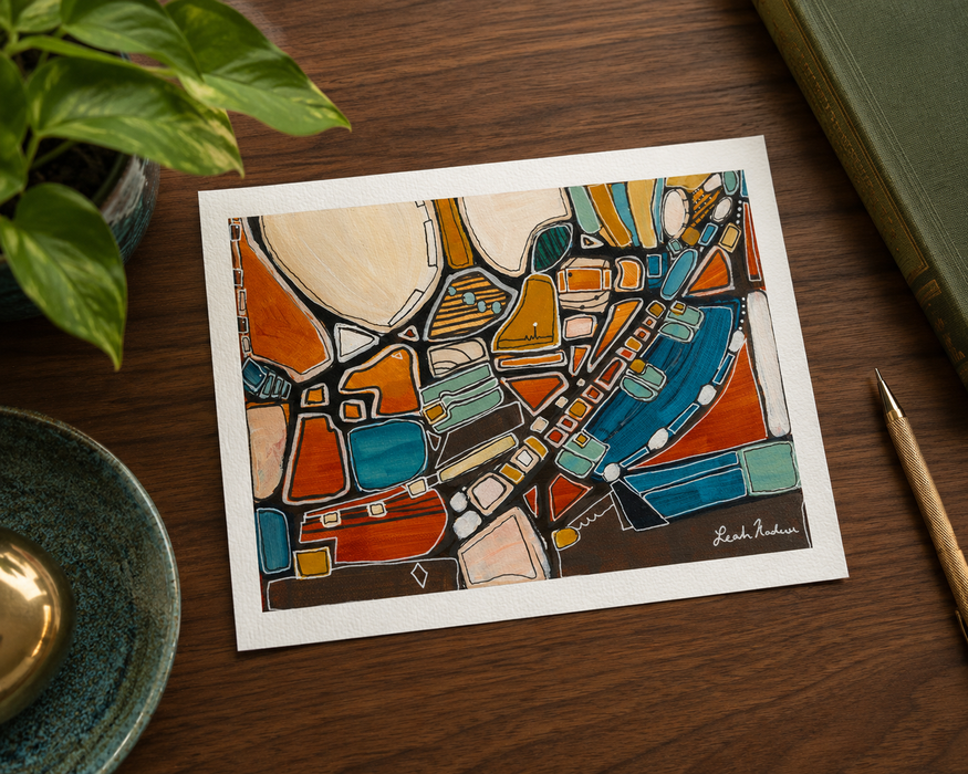 "Enjoying the View" Fine Art Print- Canvas and Paper