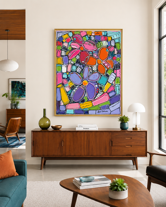 "She Blooms" Fine Art Print- Canvas and Paper