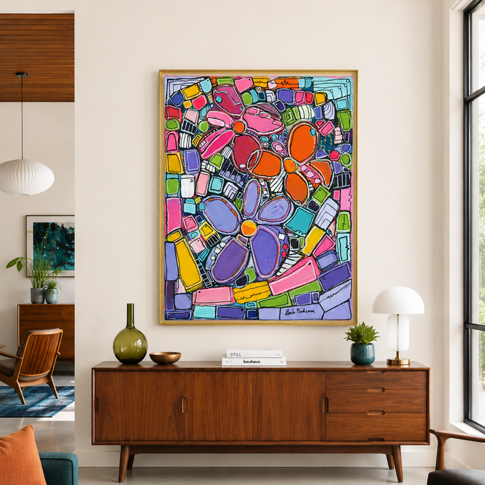 "She Blooms" Fine Art Print- Canvas and Paper