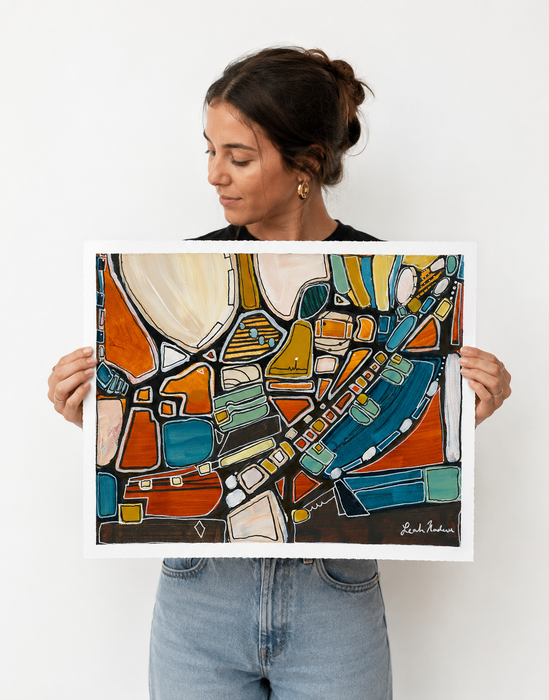 "Enjoying the View" - Print on Paper