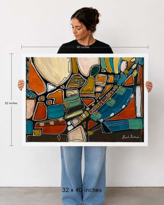 "Enjoying the View" - Print on Paper