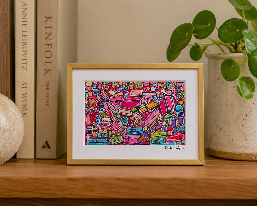 Celebration Station- Original Painting by Leah Nadeau