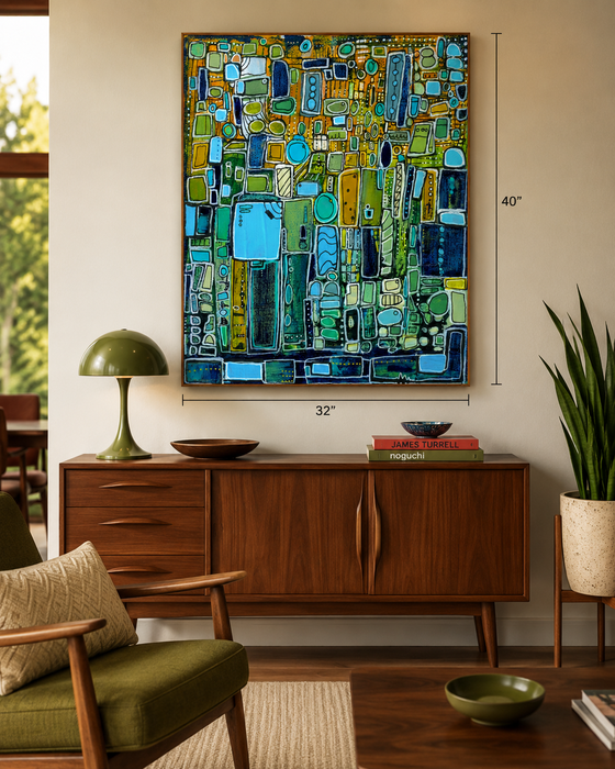 "Energetic Metropolis" Limited Edition Fine Art Print