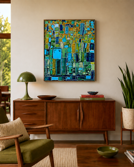 "Energetic Metropolis" Limited Edition Fine Art Print