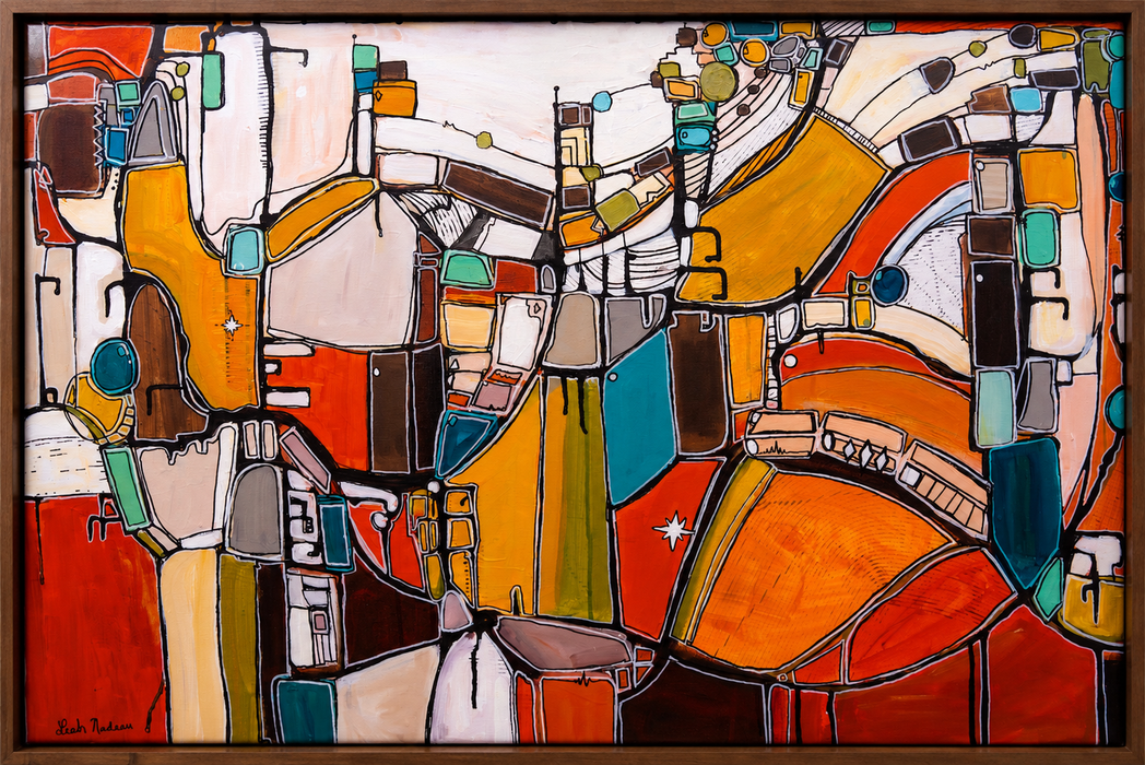 Headliner- Original Painting by Leah Nadeau