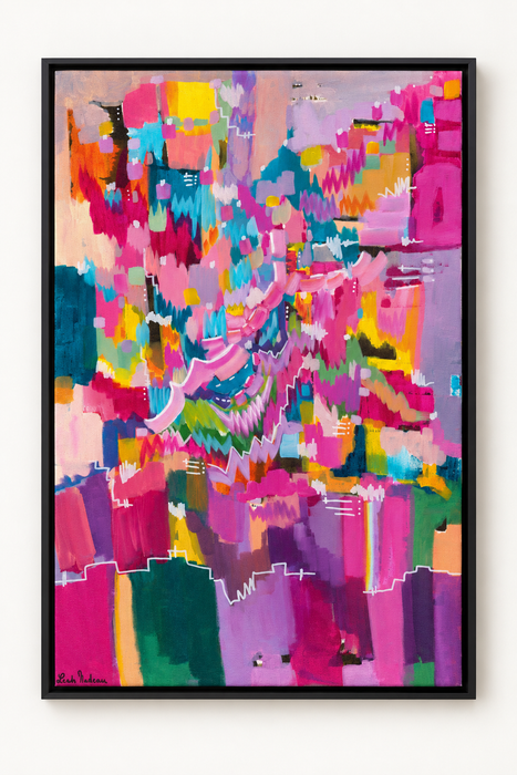 "Color is My Jam" Fine Art Print by Leah Nadeau