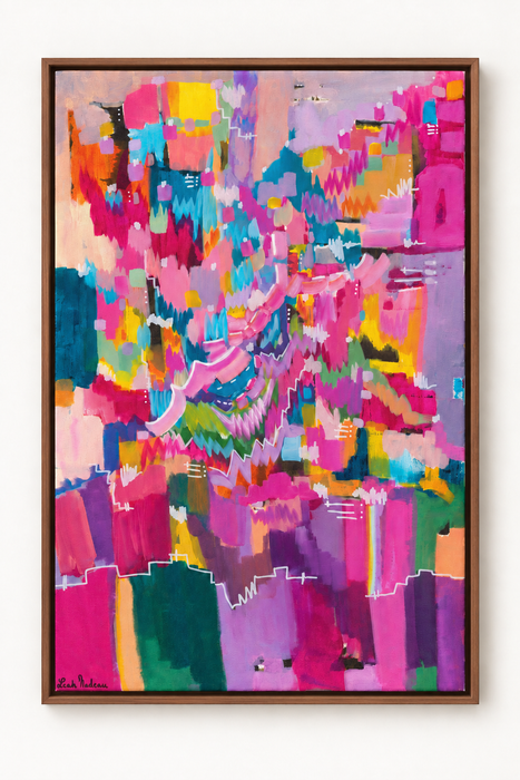 "Color is My Jam" Fine Art Print by Leah Nadeau