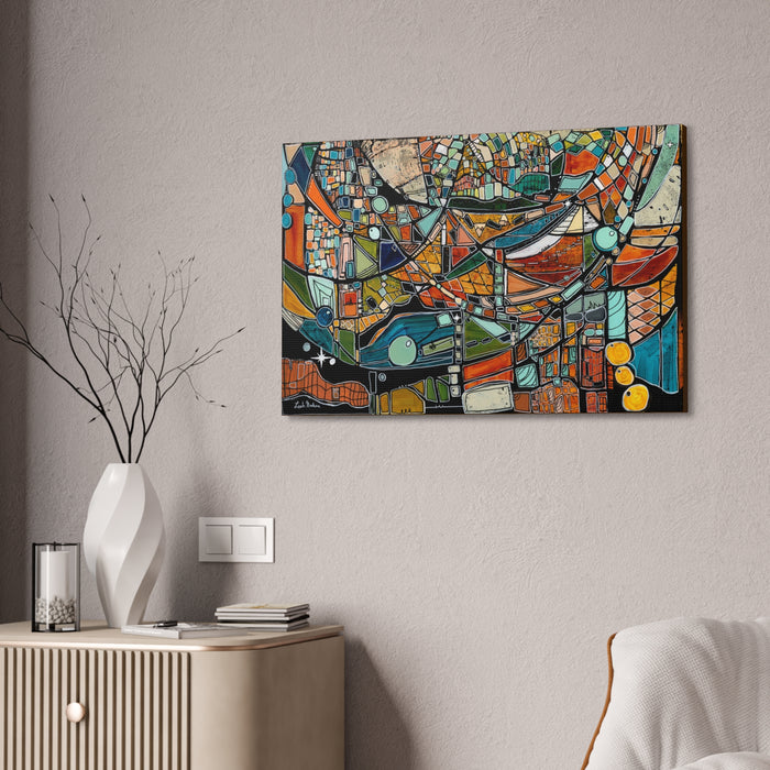 Palm Canyon Golden Hour Fine Art Print