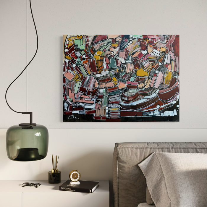 The Rose City- Original Painting by Leah Nadeau