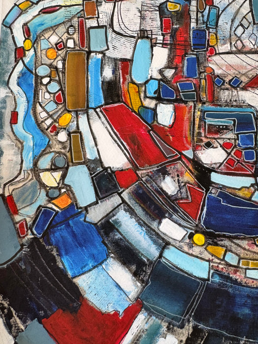 "The Primary Blueprint" Fine Art Print