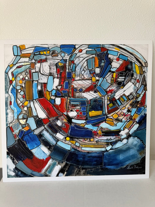 "The Primary Blueprint" Fine Art Print