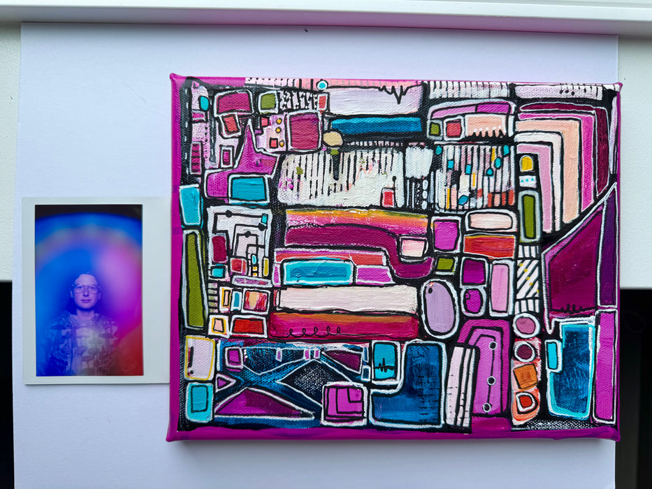 My Aura- Original Painting by Leah Nadeau