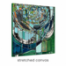 Leah Nadeau's Evergreen Horizon Fine Art Print Stretched Canvas Side View