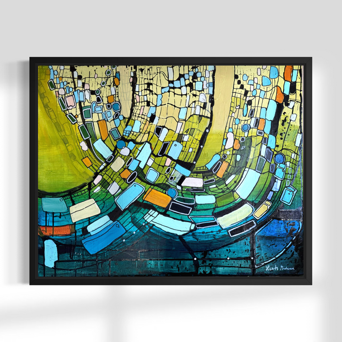 Threads of Resilience- Original Painting by Leah Nadeau