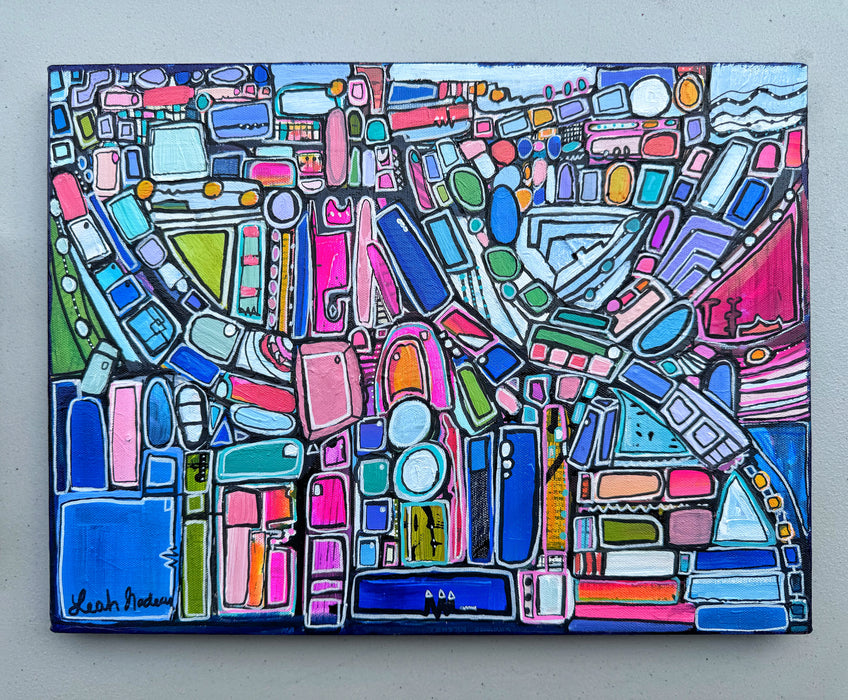 The Shape of Joy- Original Painting by Leah Nadeau