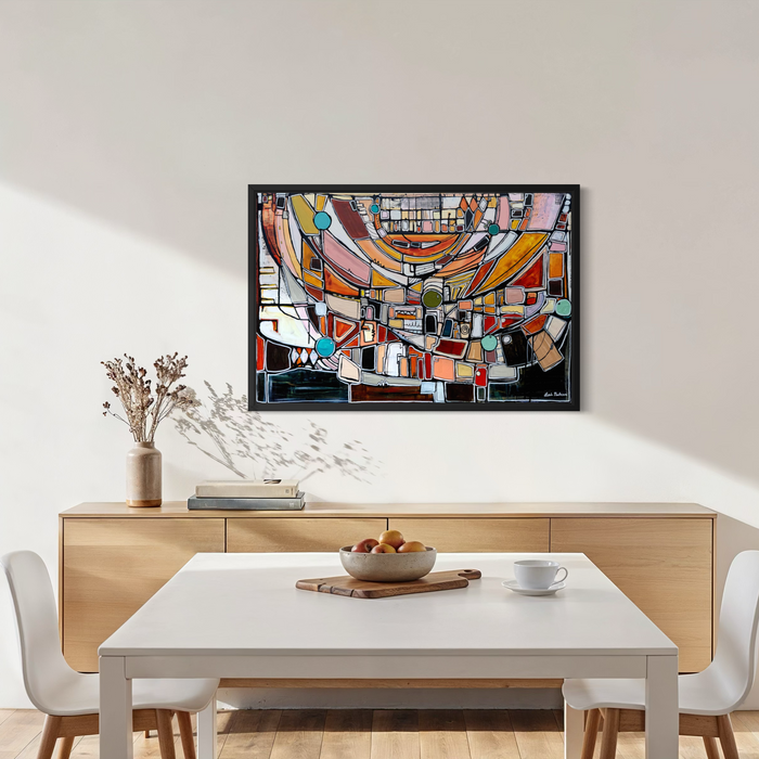 Coming Up Roses- Original Painting by Leah Nadeau