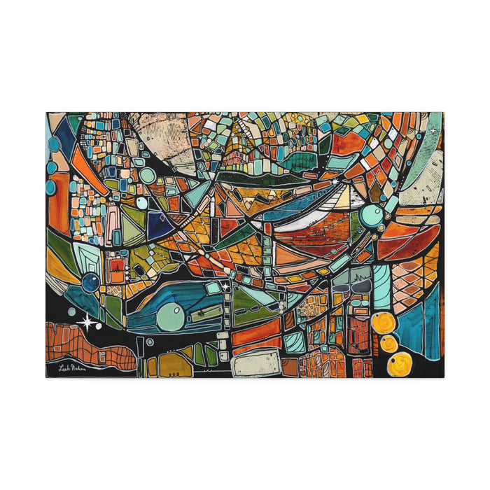 Palm Canyon Golden Hour Fine Art Print