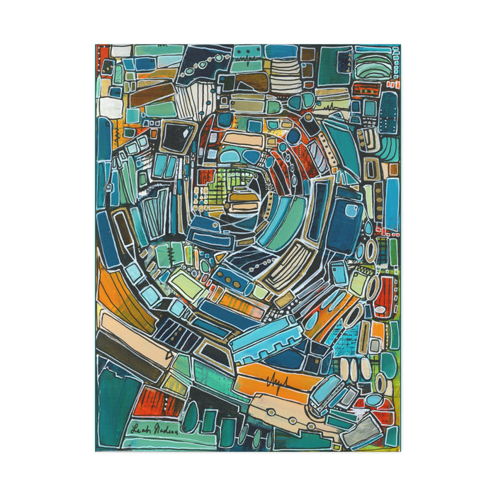 On The Way Down- Print on Canvas