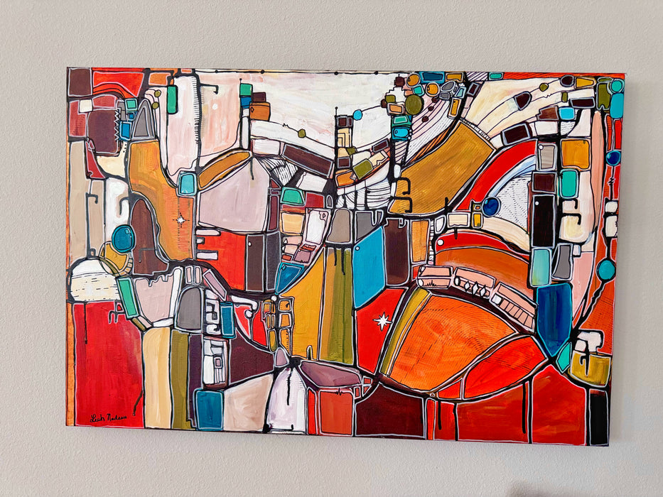 Headliner- Original Painting by Leah Nadeau