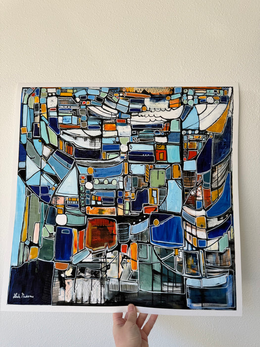 “Through The Journey, I Found My Voice” Fine Art Print