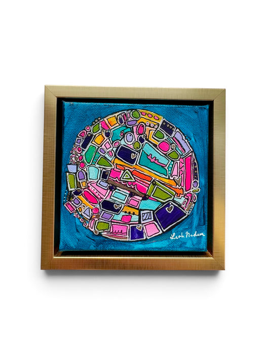 “Robin’s Egg Blue”- Original Painting by Leah Nadeau