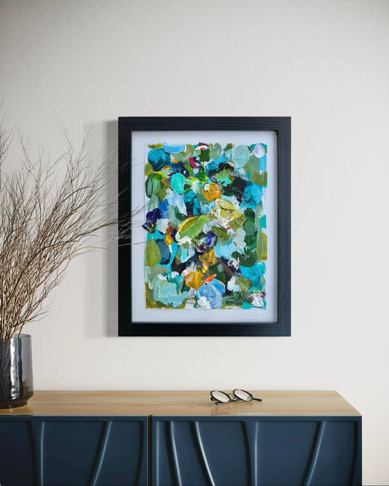 “Evergreen” framed palette