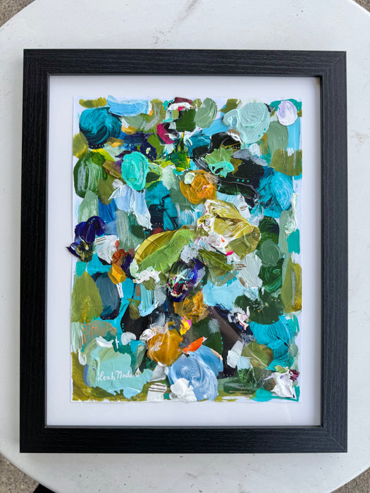 “Evergreen” framed palette