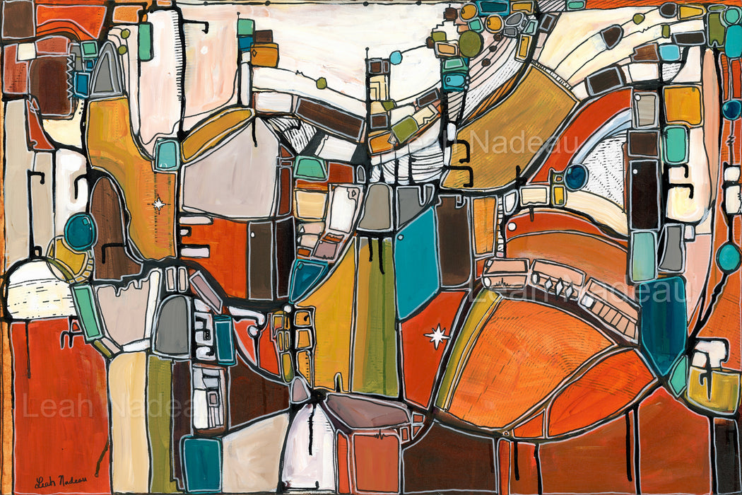 Headliner- Original Painting by Leah Nadeau