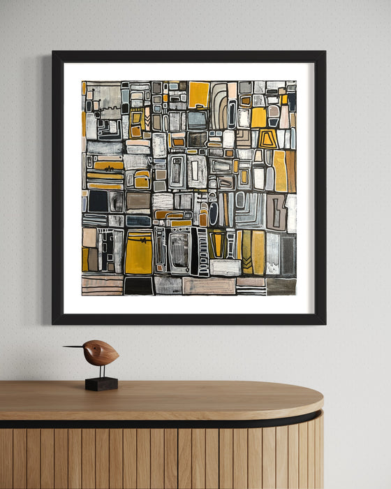 "The Industrial District" Fine Art Print